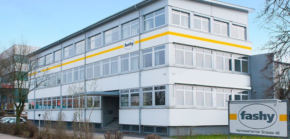 Unternehmensgebäude der Fashy GmbH